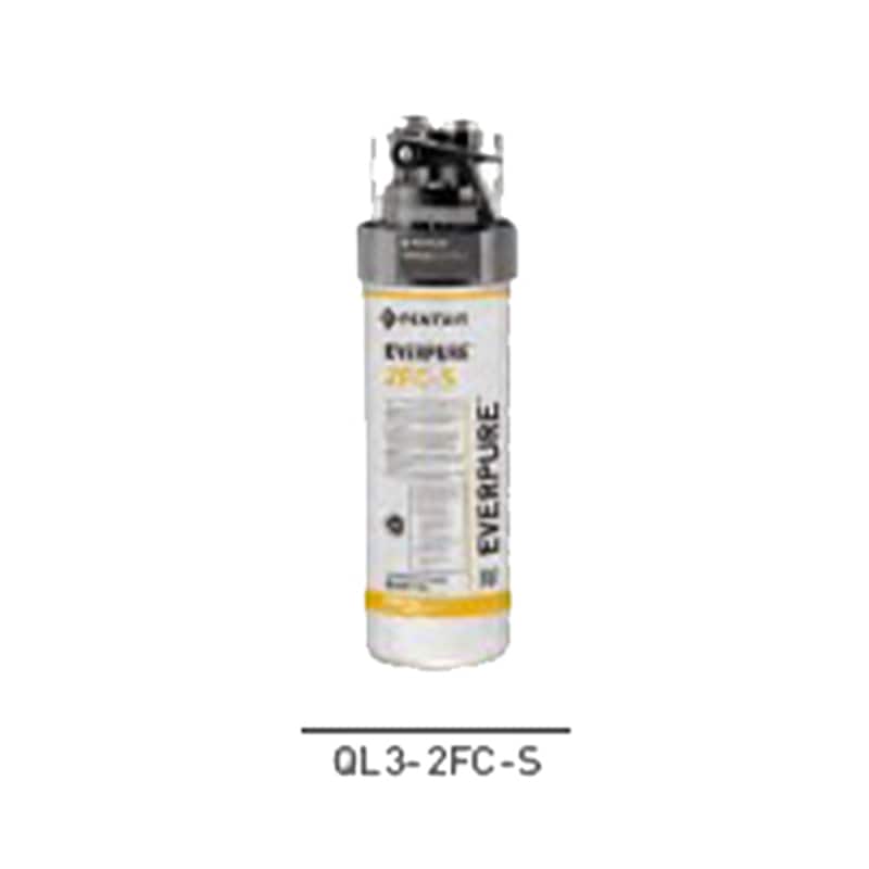 EVERPURE (エバーピュア) 浄水器 QL3-2FC-S カートリッジ ファイバー