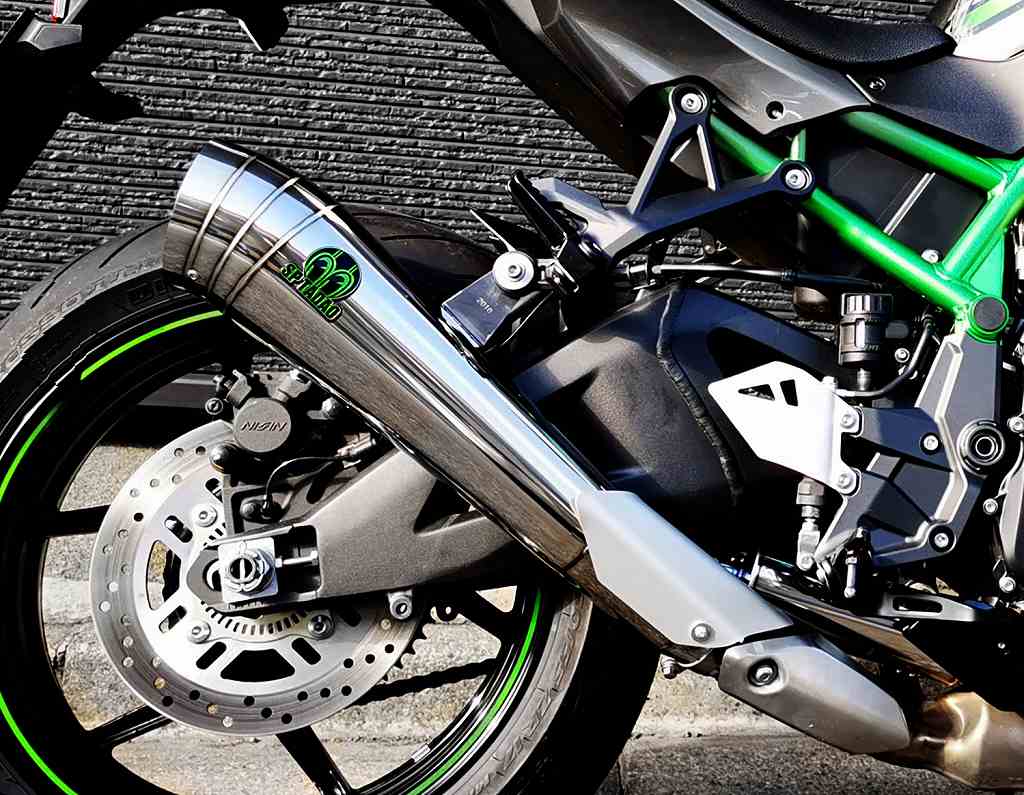 Z H2用 SP忠男 POWERBOX メガホンスリップオンマフラー（ステンレス