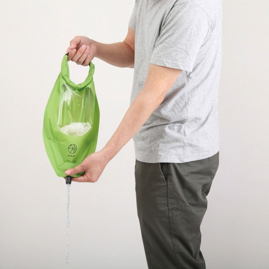 AWAT】 シャカシャカウォッシュバッグ 3L｜玄関・ガーデニング用品