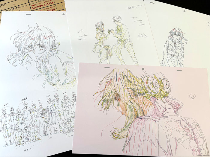 劇場版 ヴァイオレット・エヴァーガーデン 複製原画セット