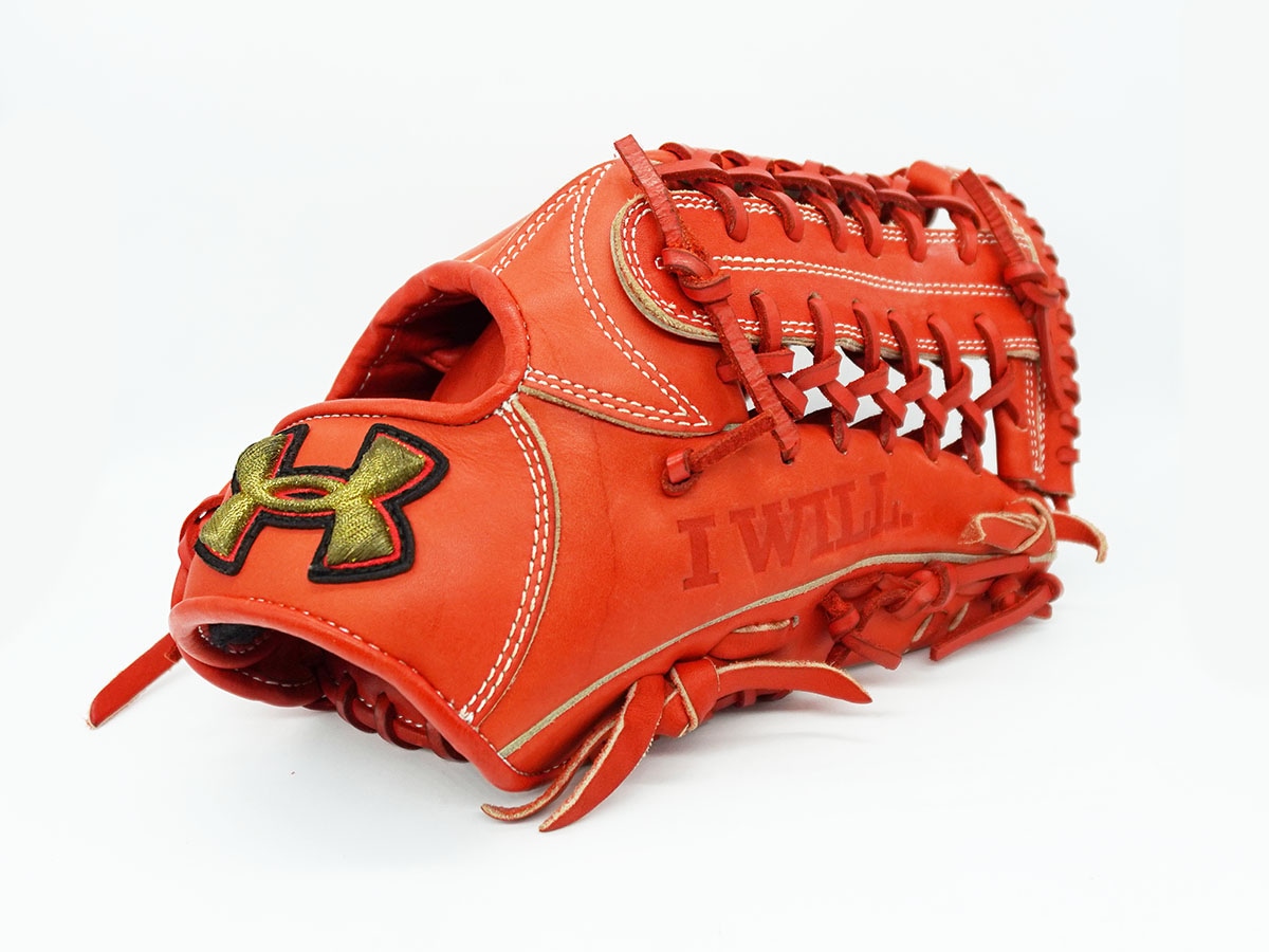 軟式用 Under Armour I WILL 野球グローブ オレンジ 【公式通販】