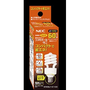 生産終了品・代替品あり】EFD15EL/11-E17-C3C || 電球型蛍光灯