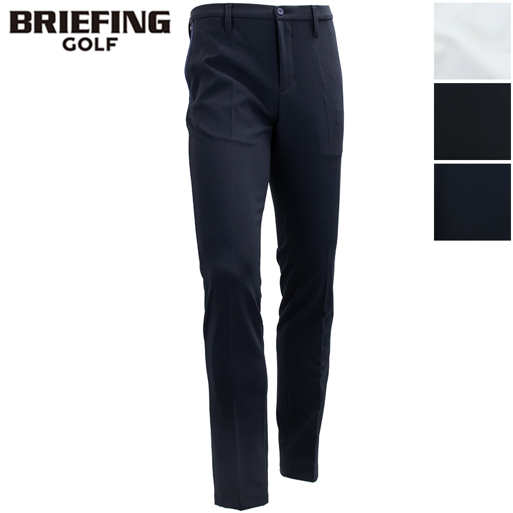 BRIEFING ブラック スリムフィットパンツ スリムフィット ブラック