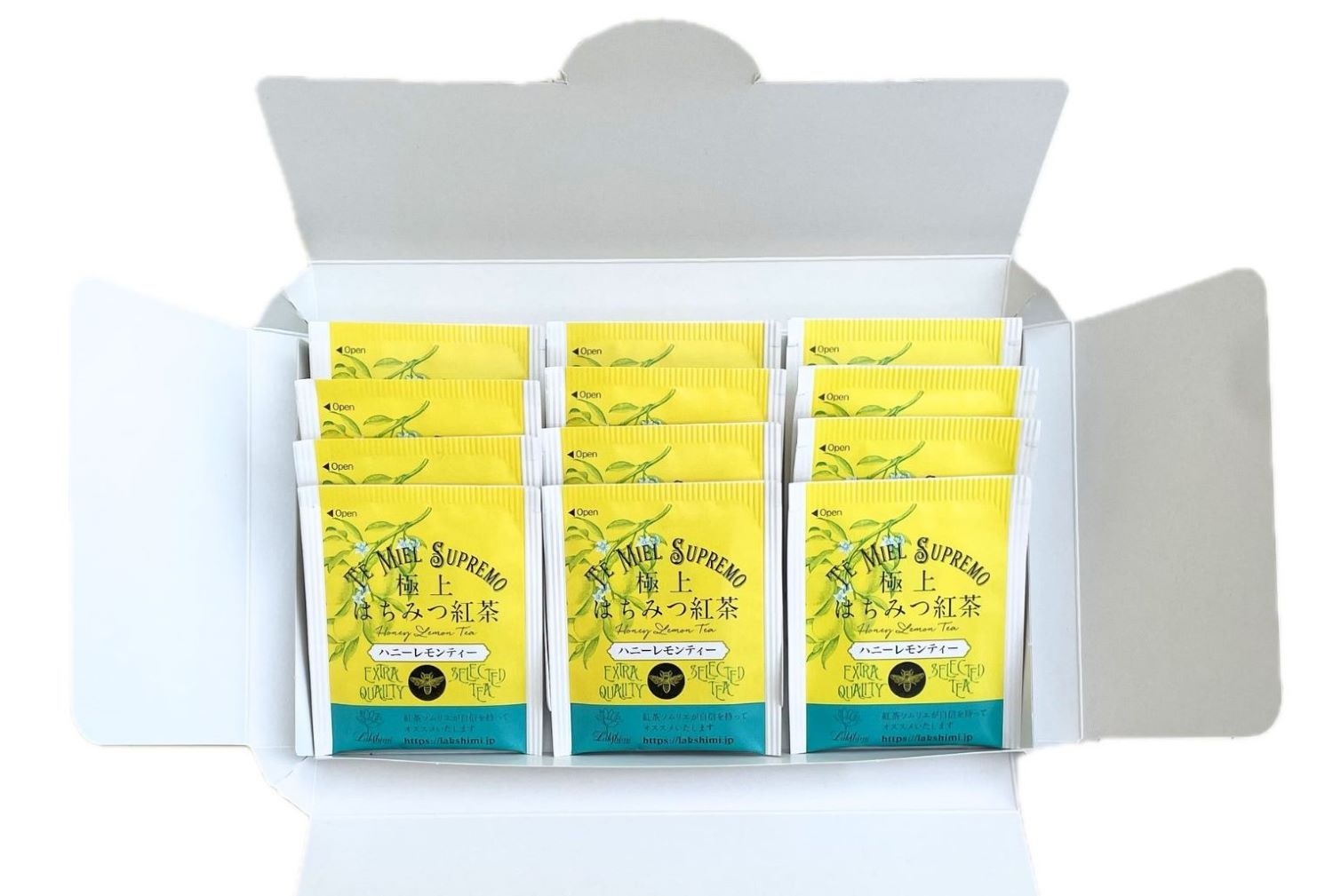 Lakshimi Te' Miel SUPREMO 極上はちみつ紅茶 12袋（レターパッケージ）