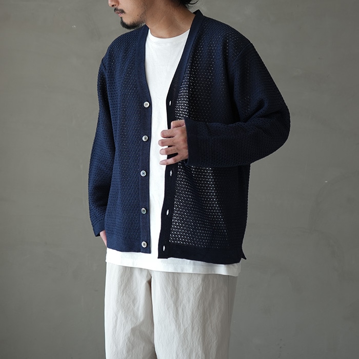 トップス BATONER THE SEA COTTON CARDIGAN batoner SEAISLAND COTTON