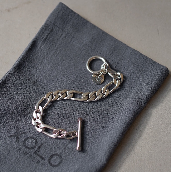 xob012-19) / XOLO JWELRY(ショロ ジュエリー) / Claw Link Bracelet