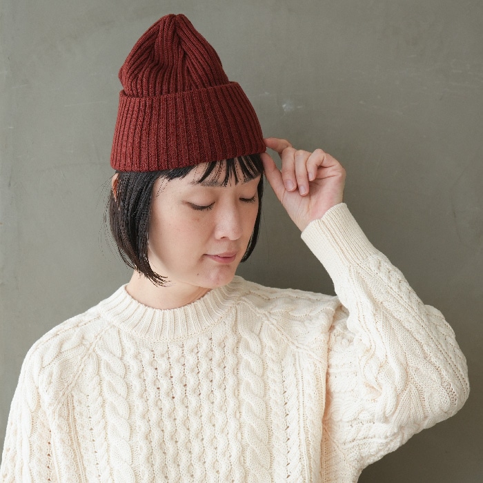 BN-24FI-007） / BATONER(バトナー) / SOLID WOOL SHORT CAP(ソリッド