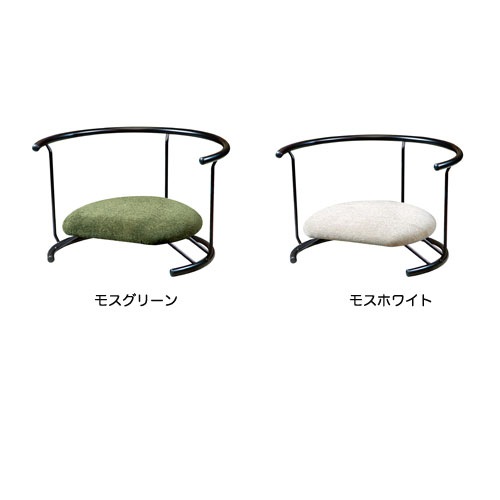 あぐら椅子 背付き 幅600×奥行450×高さ340mm 健康座椅子 スウィング