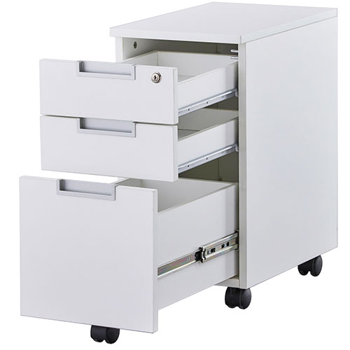ワゴン 3段 サイドワゴン スリム A4 幅315×奥行490×高さ610mm