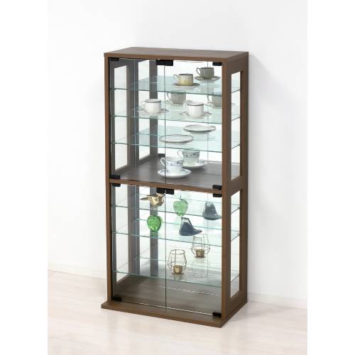 コレクションケース 小物収納 スタイリッシュ ガラス カガミ 美しい