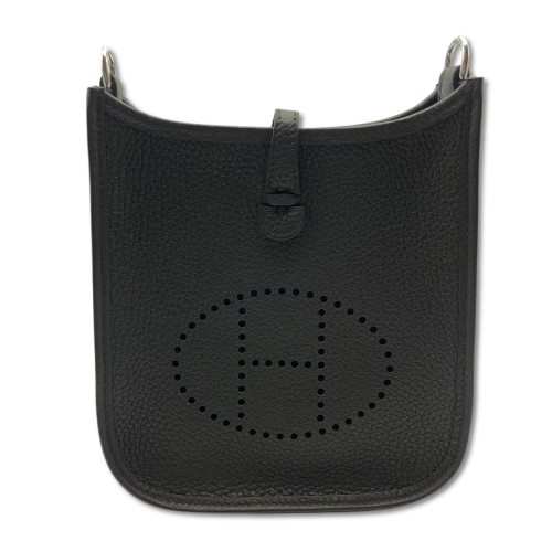 エルメス ミニエヴリン TPM ノワール トリヨンクレマンス シルバー金具