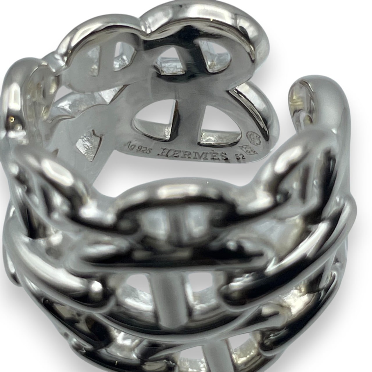 ugさん専門 エルメス シェーヌダンクル リング シルバー 925 #52