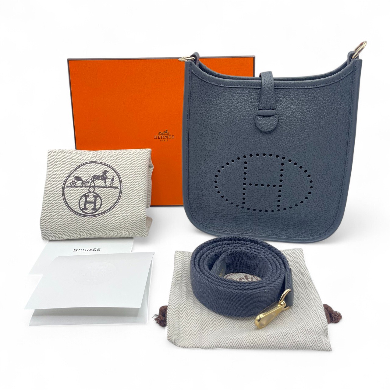 エルメス ミニエヴリン アマゾーヌ TPM グリミスティ トリヨン