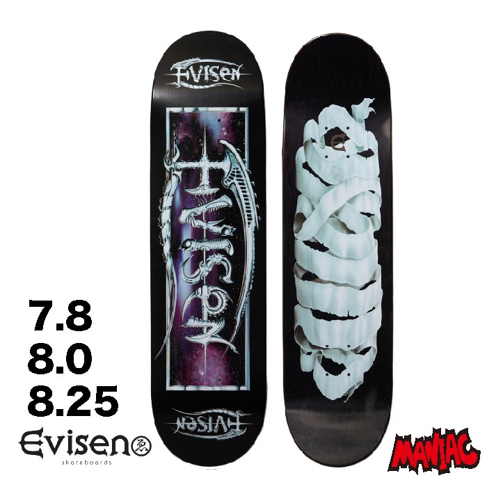 スケボー デッキ スケートボード EVISEN エヴィセン エビセン EVILIEN