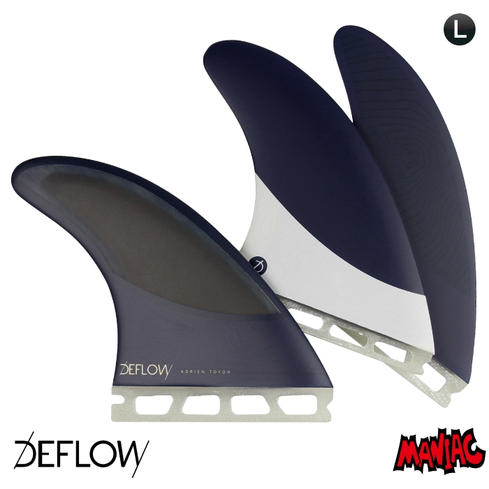 フューチャーフィン DEFLOW I.AGOTE TWIN 美品 フューチャーフィン
