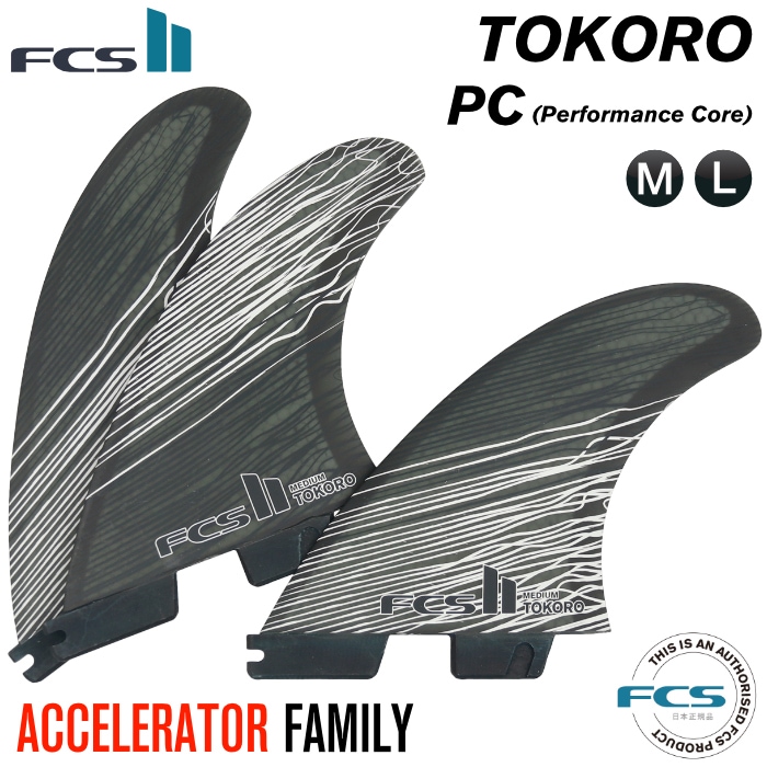 FCS2 エフシーエス 2 トコロ トライ 3枚 フィン L 【公式通販】
