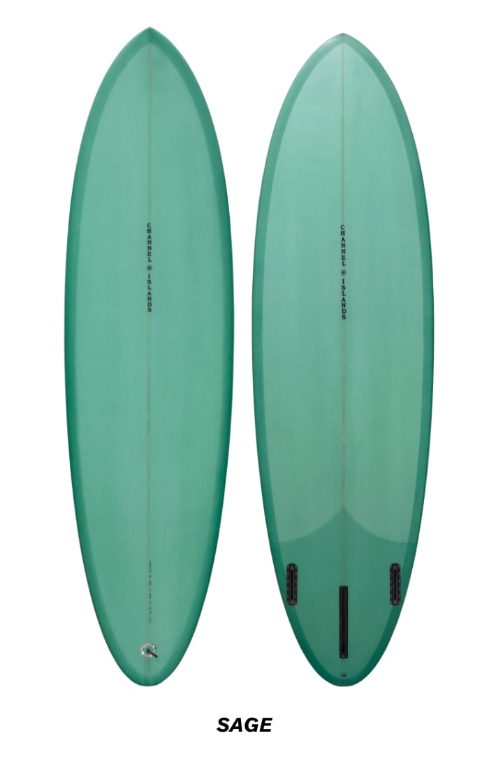 ミッドレングス6.6F サーフボード アルメリック チャンネルアイランド