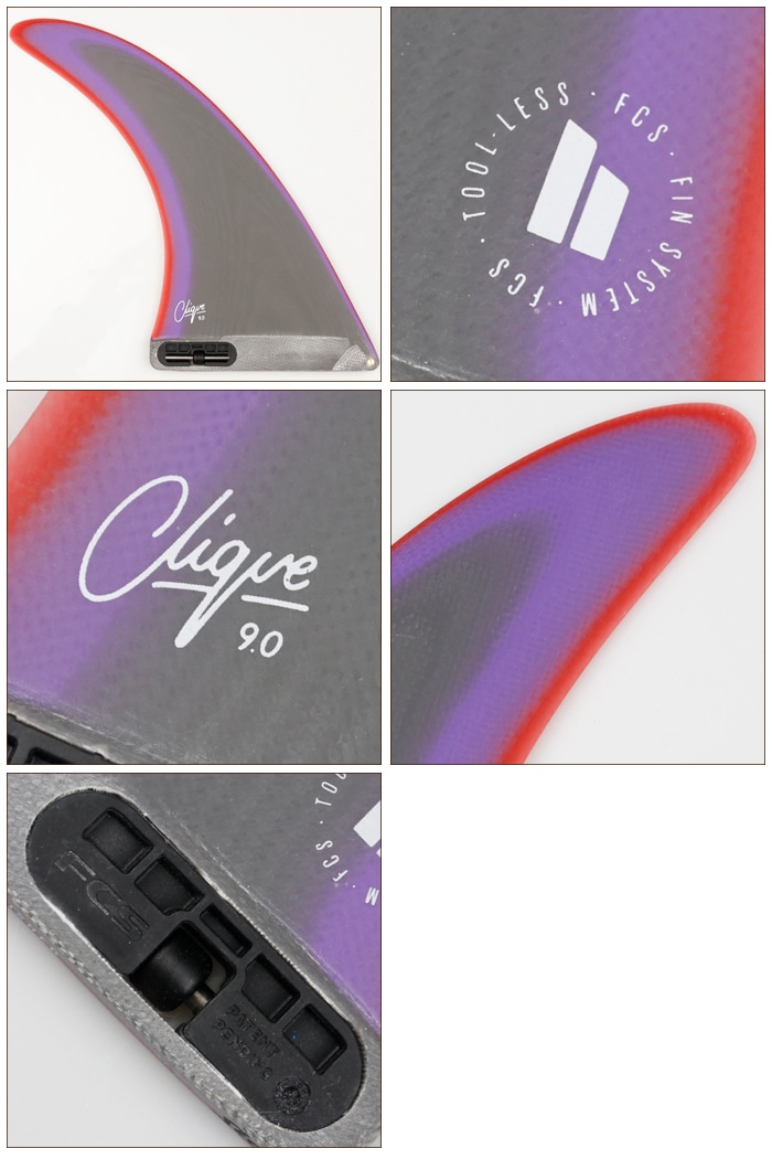 FCS2 FIN エフシーエス2フィン センターフィン ロングボード用 CLIQUE
