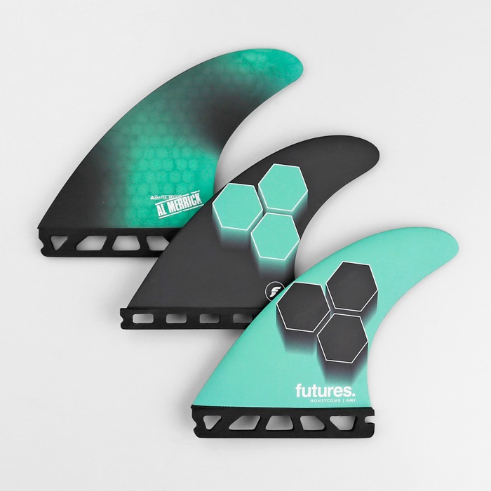 futures AM1 honeycomb トライフィン AM1 Honeycomb - Rake Surf Fins