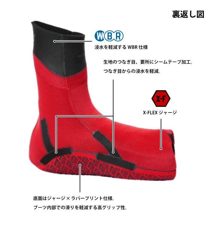 サーフィン ブーツ 冬用 サーフ8 3mm SURF8 サーフエイト 85F1FX1