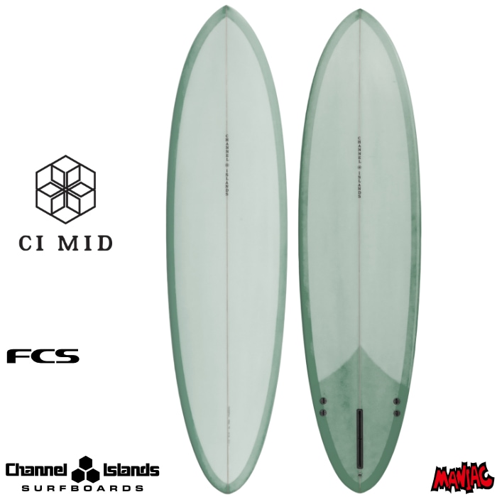 craft surfboard ミッドレングス 7.6 手渡し 【公式通販】