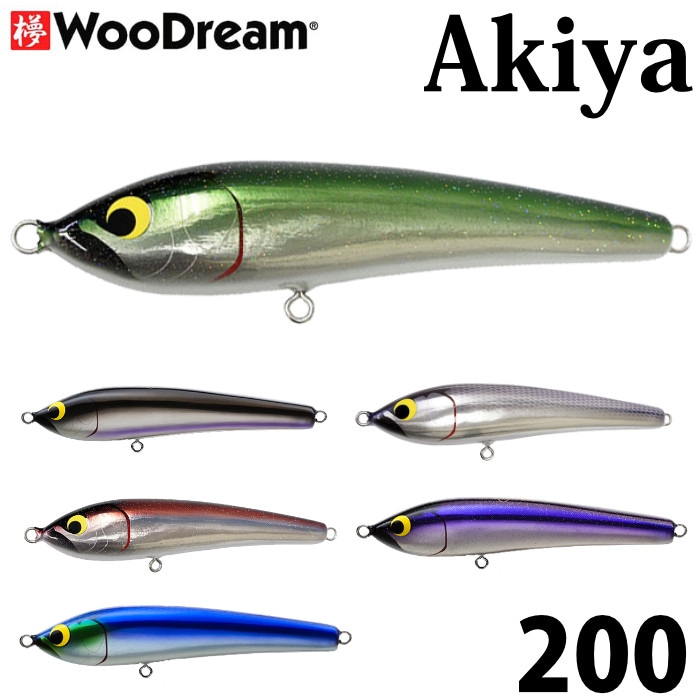 WooDream AKIYA 140FS 3本セット アキヤ ウッドリーム WooDream AKIYA