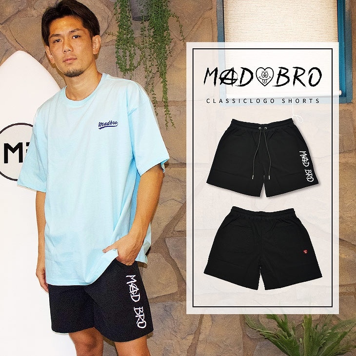 Classic logo Shorts｜皇治プロデュースブランドMADBRO（マッドブロ）
