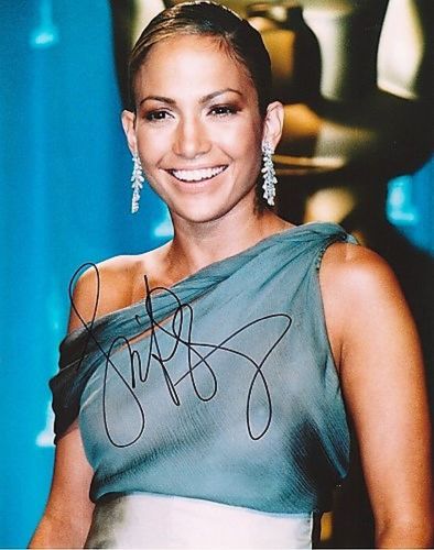 Jennifer Lopez ジェニファー ロペス 直筆サイン PHOTO | ハリウッド