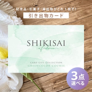 カード式カタログギフト SHIKISAI 2品選べるオレンジカラーコース