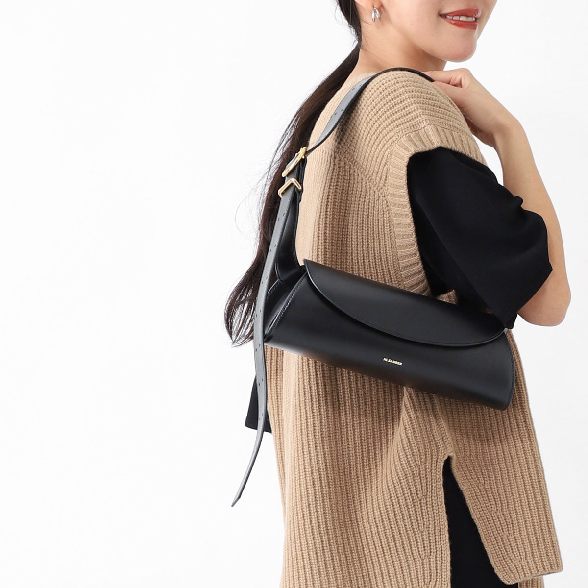 JIL SANDER ジルサンダー ショルダーバッグ/CANNOLO SMALL レディース