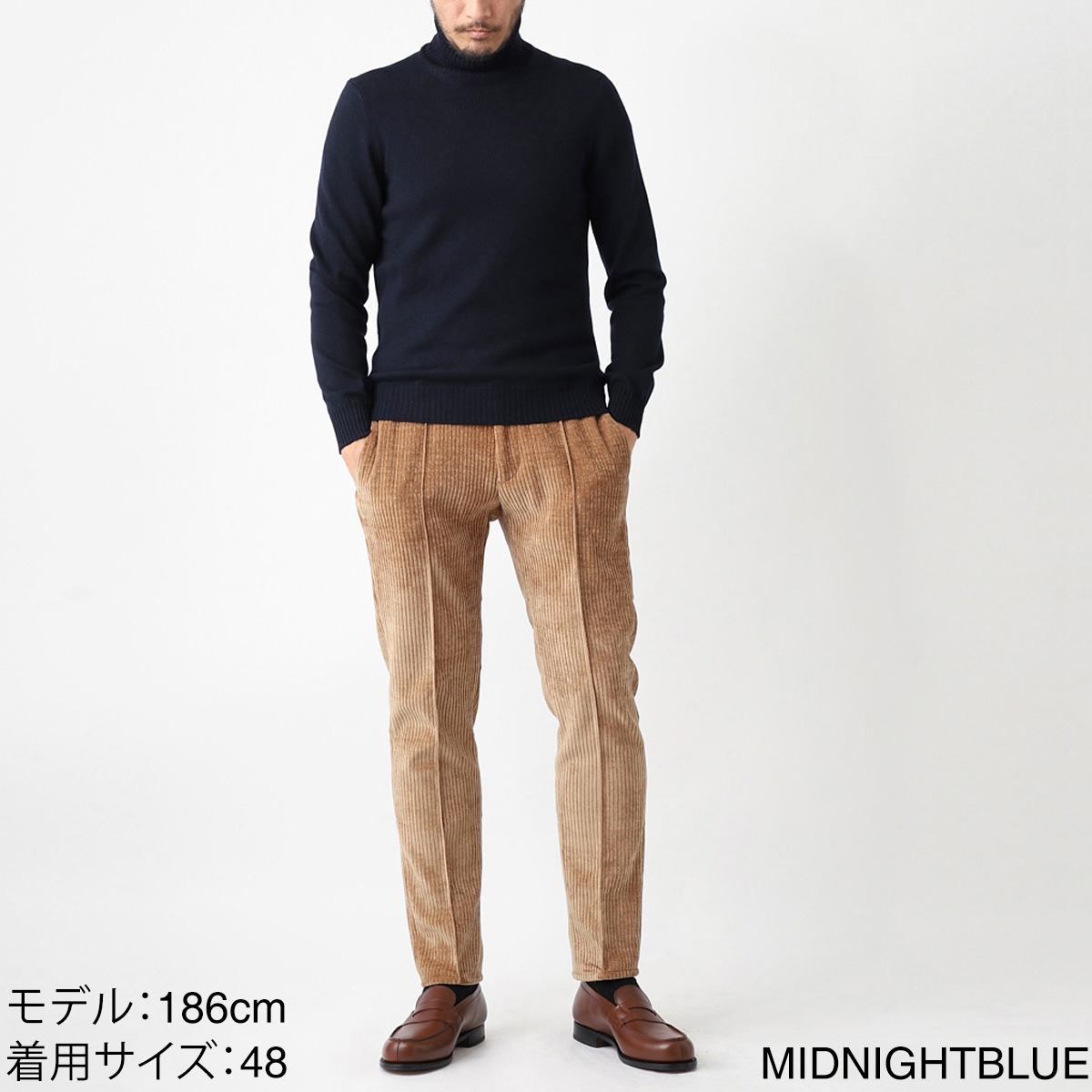 アウトレット】Gran Sasso グランサッソ タートルネックニット