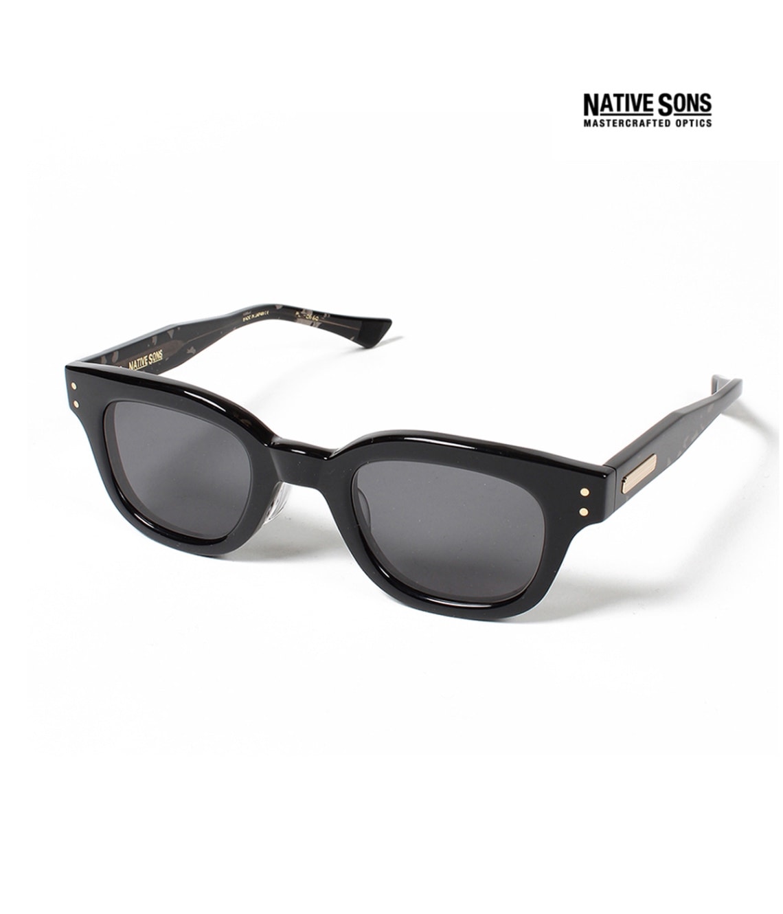 NATIVE SONS / GLASSES (TYPE-1)【BLACK】｜WACKO MARIA｜MELTING POT