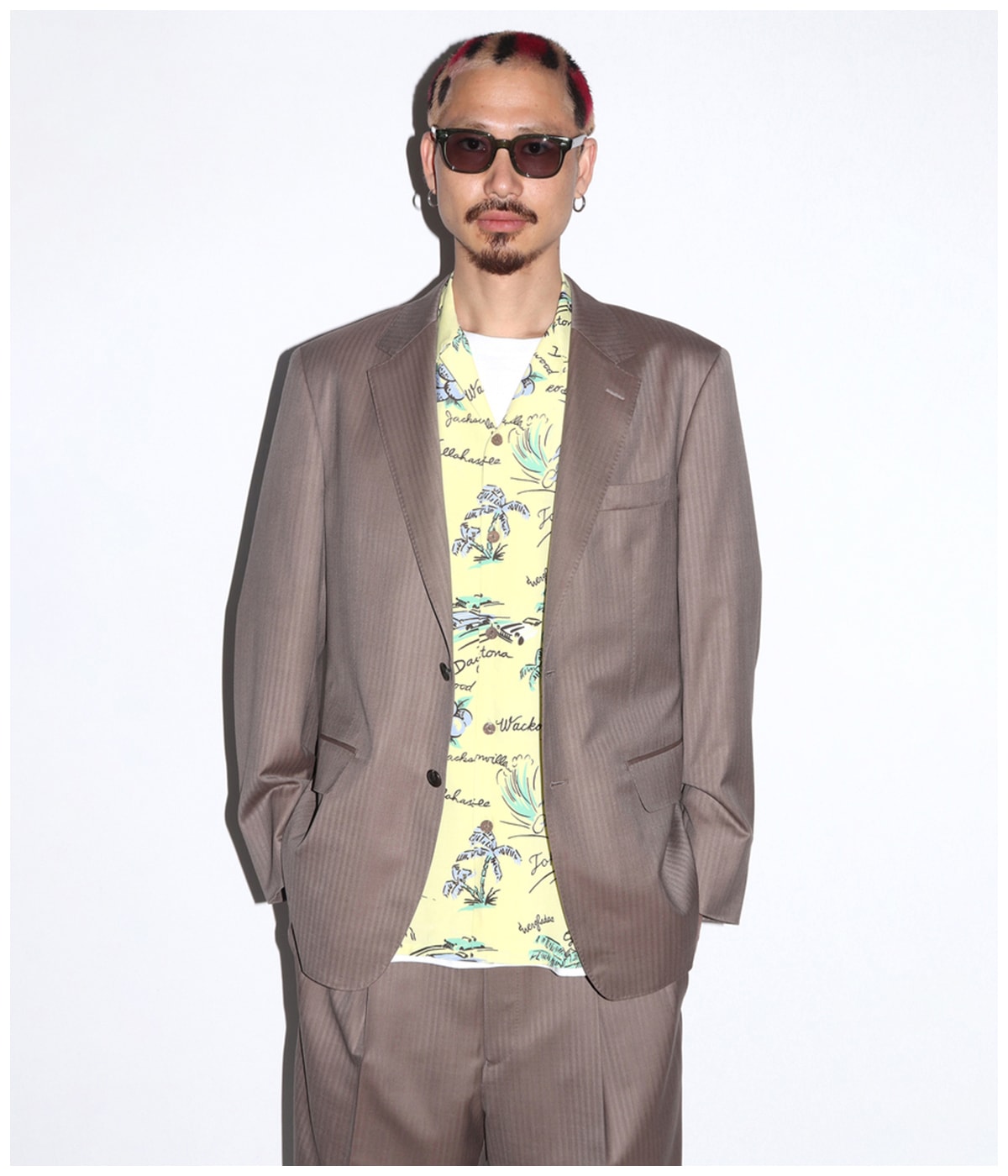 C*U様 ワコマリアErmenegildoZegna / PLEATED TRO Ermenegildo Zegna