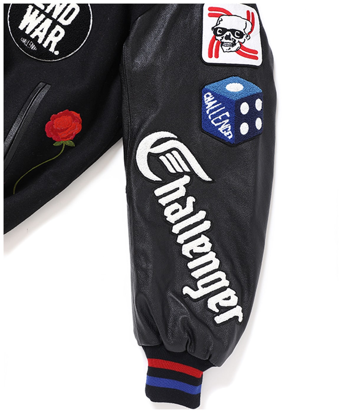 15th VARSITY JACKET【BLACK】｜CHALLENGER｜MELTING POT（正規取扱店