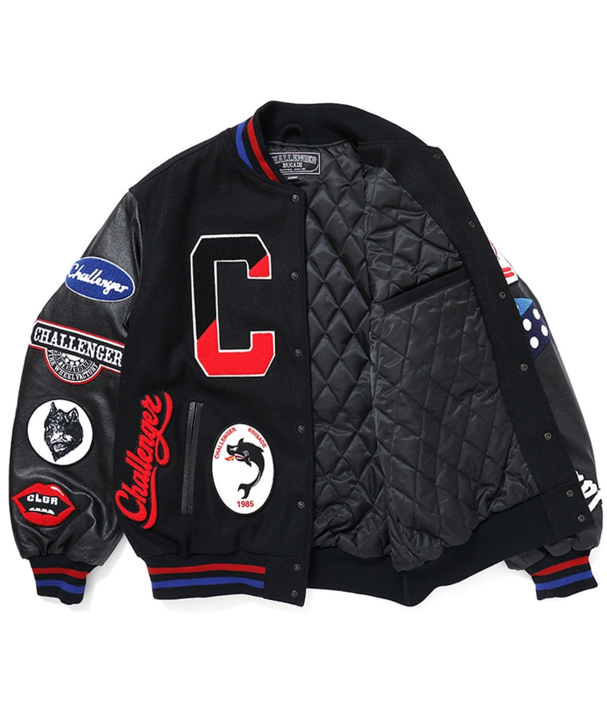 15th VARSITY JACKET【BLACK】｜CHALLENGER｜MELTING POT（正規取扱店