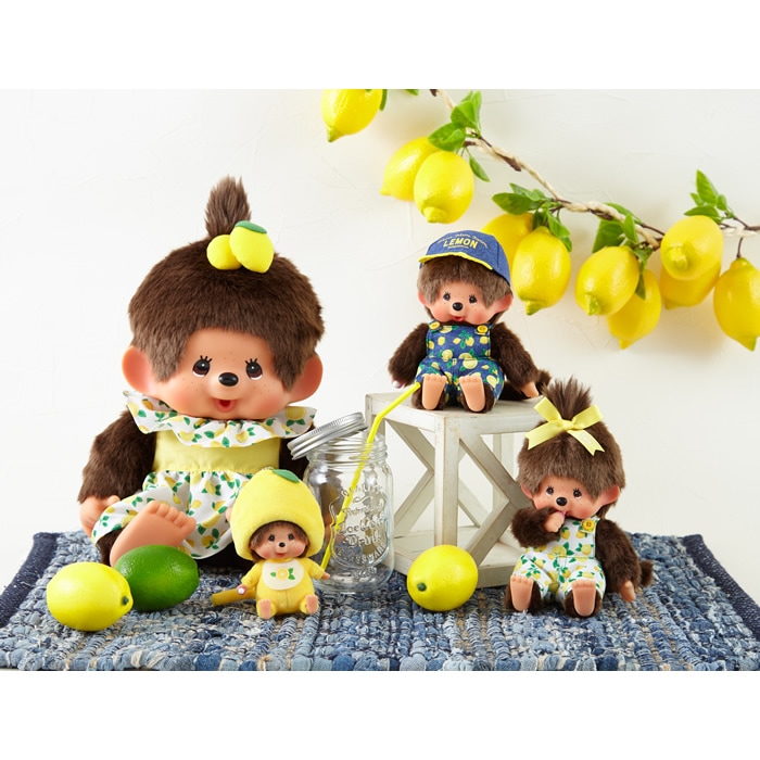 Mon Mon Farmレモン モンチッチ 顔でかSSキーチェーン 男の子
