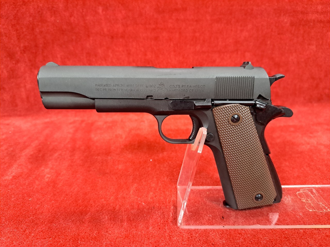 店内全品5％OFFクーポン】マルシン 発火型モデルガン COLTガバメント