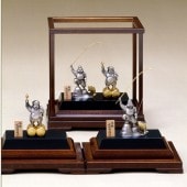 銀製品,純銀製置物,恵比寿大黒 | 森銀器製作所公式オンラインショップ