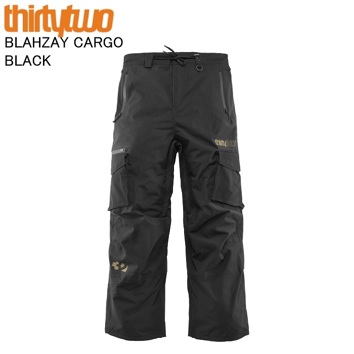 THIRTYTWO サーティーツー BLAHZAY CARGO BLACK カーゴパンツ