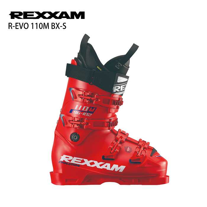 レクザム スキーブーツ 2026 REXXAM R-EVO 110M BX-S FIRE RED アール