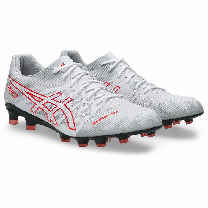 ASICS アシックス DS LIGHT ACROS PRO 3(ホワイト×フラッシュレッド