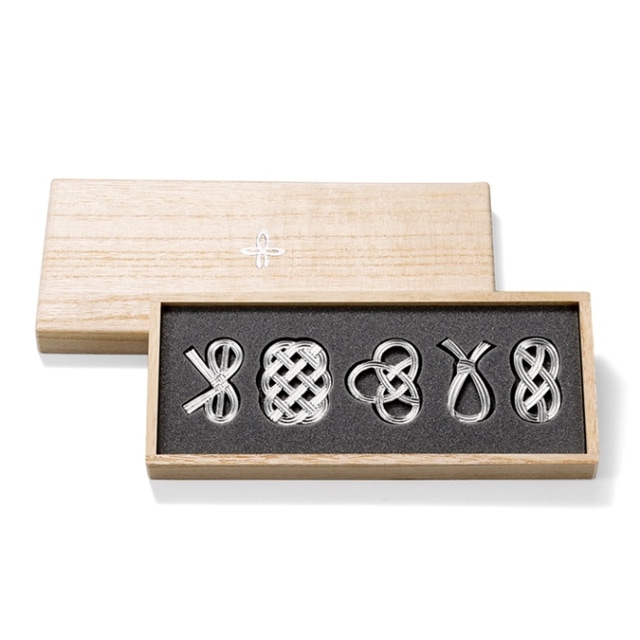 箸置 - 輪（りん） - ゴールド - 5ヶ入｜錫製雑貨・酒器の通販は能作