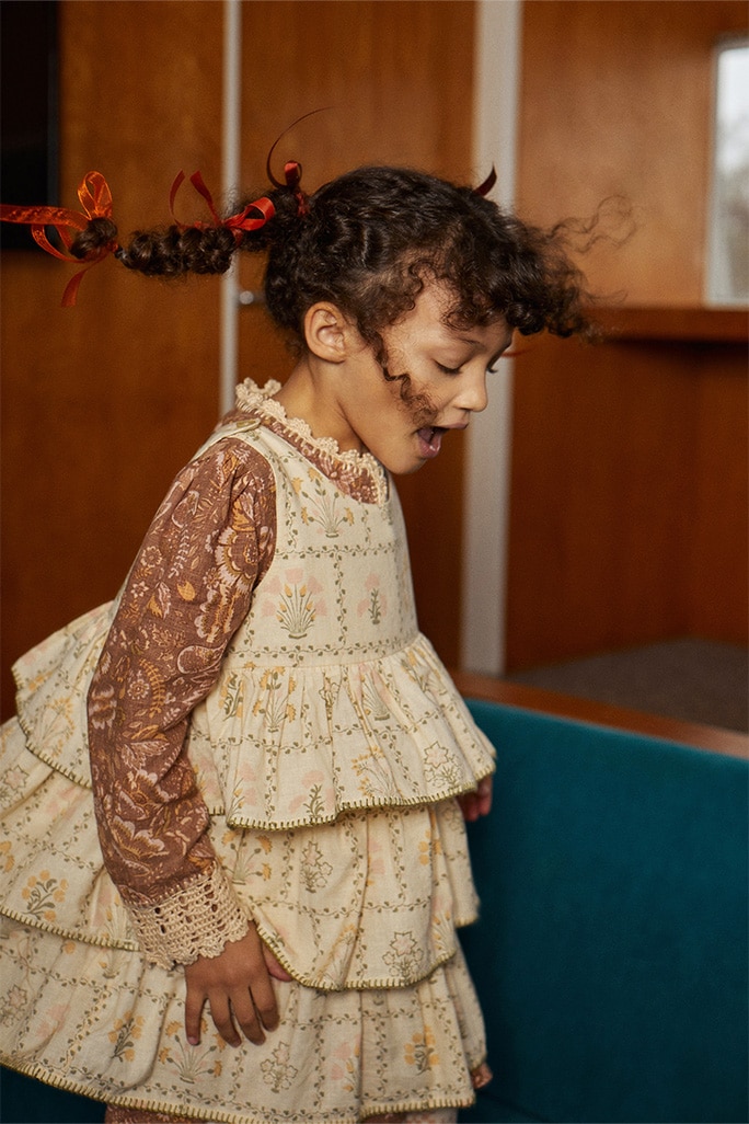 2022aw ワンピース アポリーナ Dress 2-3y apolina 2022aw ワンピース