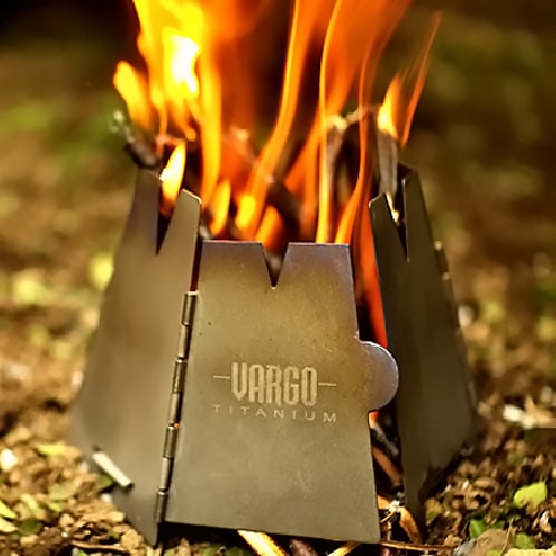10%OFF】VARGO(バーゴ) チタニウムヘキサゴンウッドストーブ【メール便