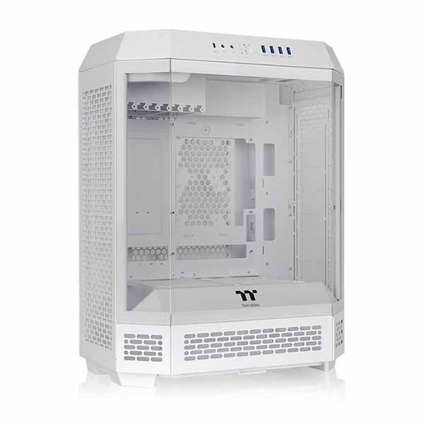 Thermaltake The Tower 600 Snow 八角柱デザイン採用 ミドルタワー型PC