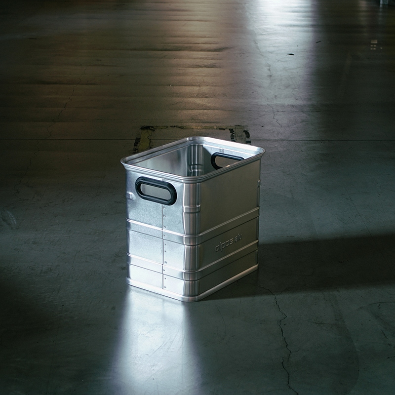 ALPOS ALUMINUM CONTAINER / OPEN TOP - S（31L） | Metal Products