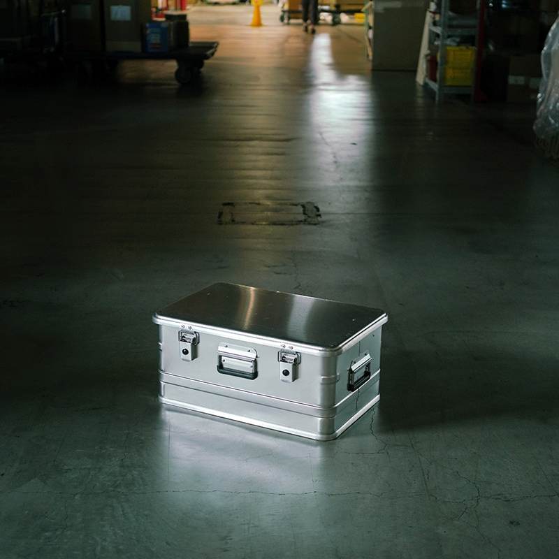 ALPOS ALUMINUM CONTAINER / with Lid - S（47L） | Metal Products