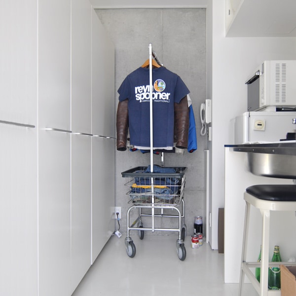 LAUNDRY CART DOUBLE POLE | Metal Products,Laundry cart | | P.F.S.