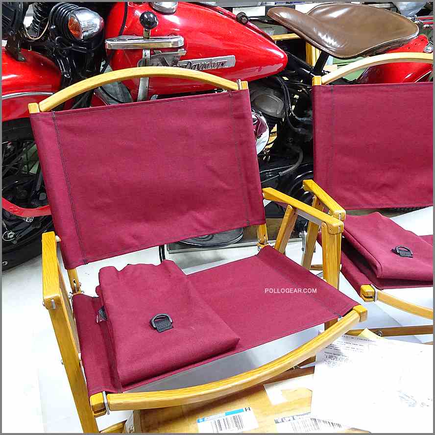 カーミットチェア スタンダード レッド アメリカ製 艶あり収納袋あり カーミットチェア スタンダード レッド アメリカ製 艶あり収納袋あり