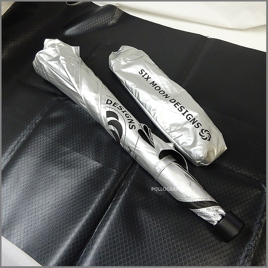 シックスムーンデザインズ　折りたたみ傘　カーボン　グリップが選べる　匿名配送 Six Moon Designs Silver Shadow Mini / シックスムーンデザインズ